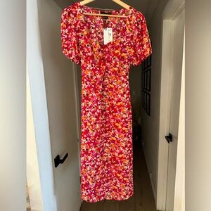 NWT | Sanctuary | Floral Midi Dress | Sz 2